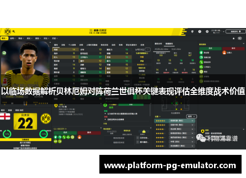 以临场数据解析贝林厄姆对阵荷兰世俱杯关键表现评估全维度战术价值